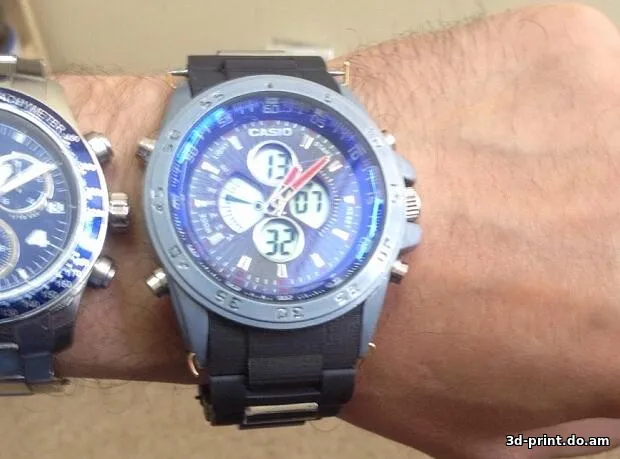 3D-модель "Звено 1-ое и 2-ое звенья от наручных часов Casio"