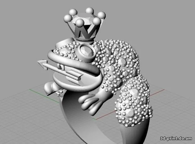 3D-модель "Кольцо Жаба"