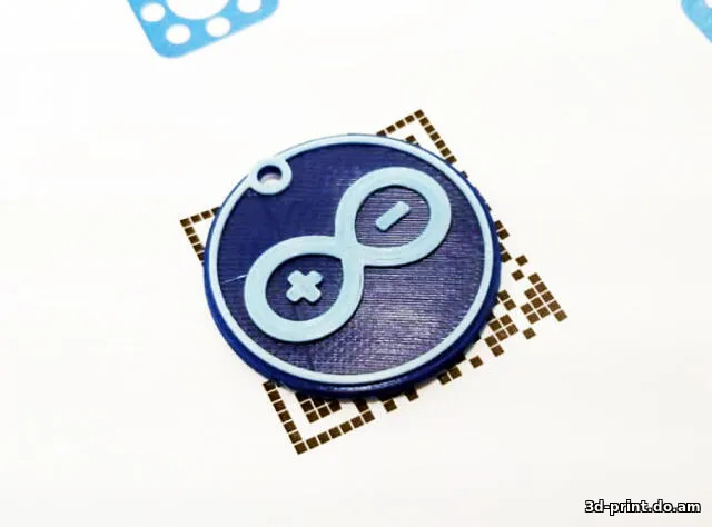 3D-модель "Брелок Arduino" — STL модель для 3D-печати