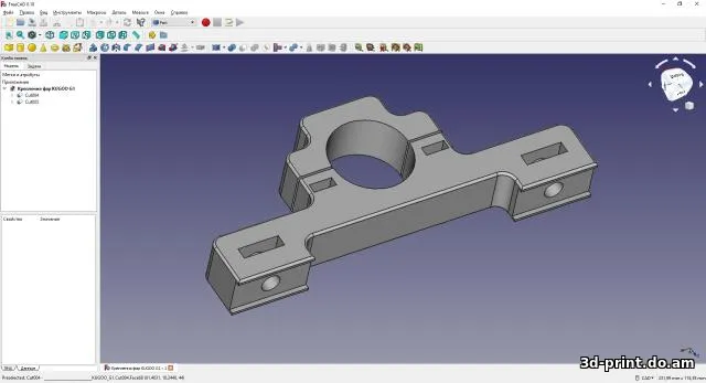 3D-модель "Крепления фар KUGOO G-booster" — STL модель для 3D-печати