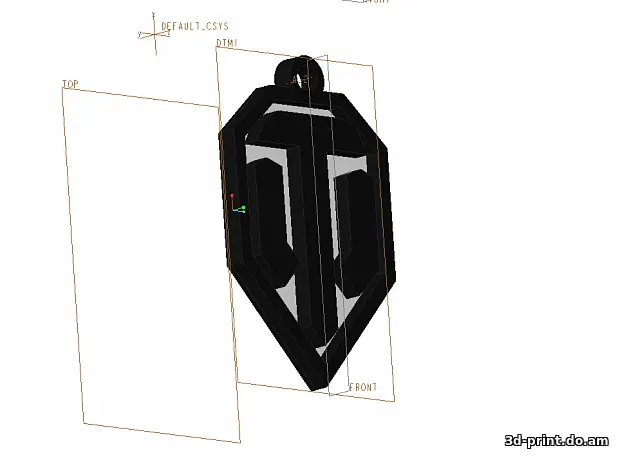 3D-модель "Брелок World of Tanks" — STL модель для 3D-печати