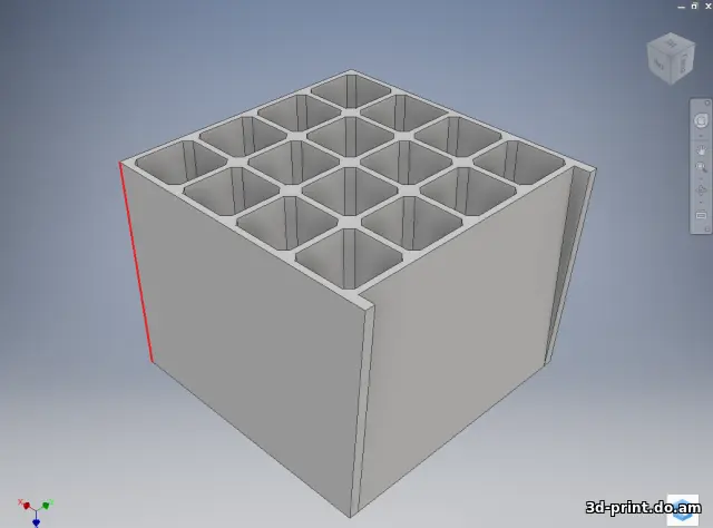 3D-модель "Кейс для хранения аккумуляторов 18650" — STL модель для 3D-печати