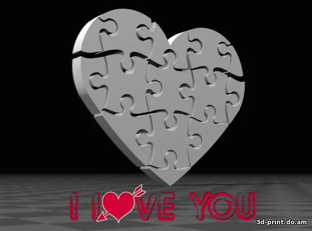 3D-модель "I Love You"