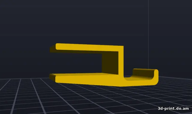 3D-модель "Держатель наушников" — STL модель для 3D-печати