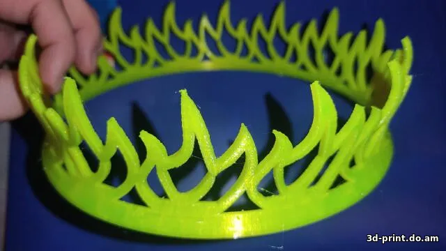 3D-модель "Корона жар-птицы"