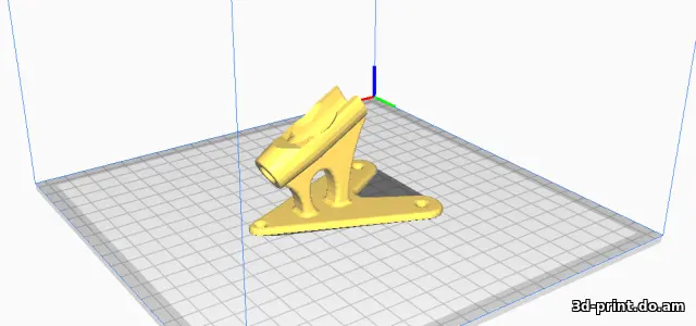 3D-модель "Подставка для аэрографа пегас"