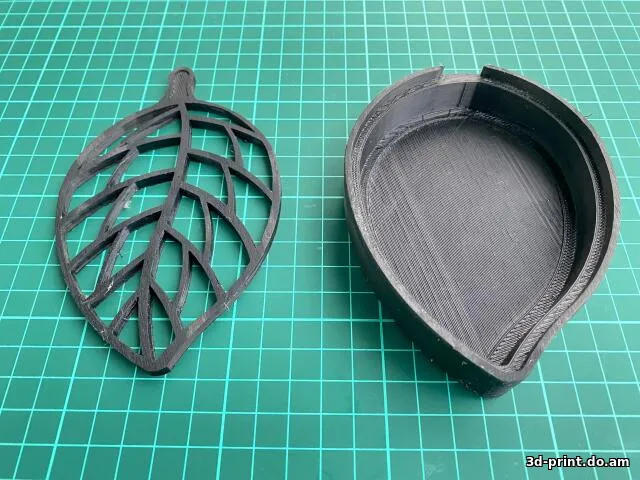3D-модель "Мыльница лист"
