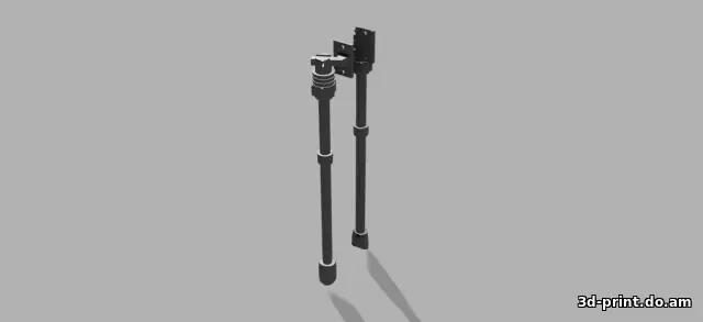 3D-модель "Сошки crossman, hatsan, егерь и тд пневматики" — STL модель для 3D-печати