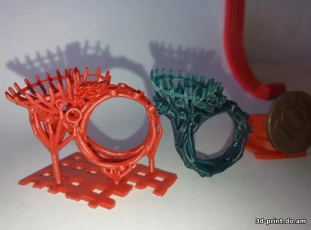 3D-модель "Кольцо сложное"