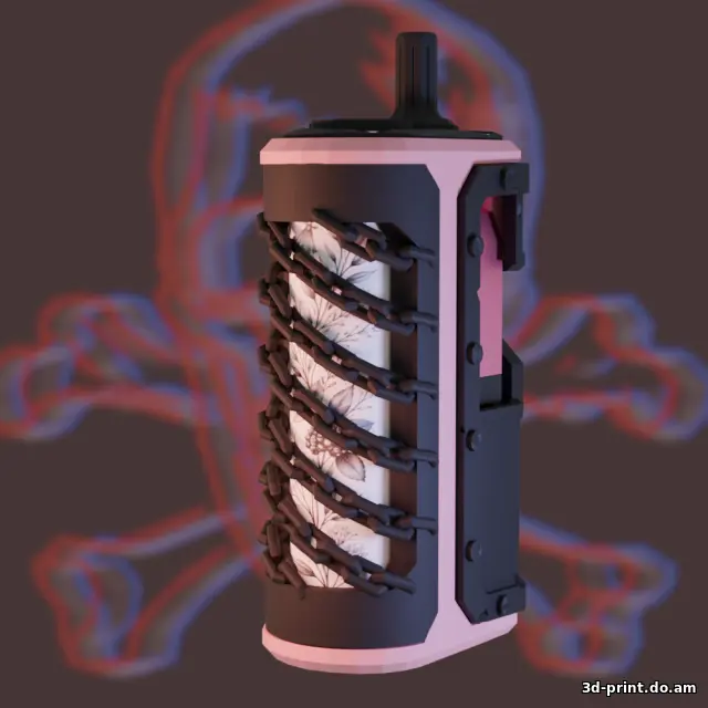 3D-модель "LostVape Centaurus G80 Custom (Сменные крышки)" — STL модель для 3D-печати