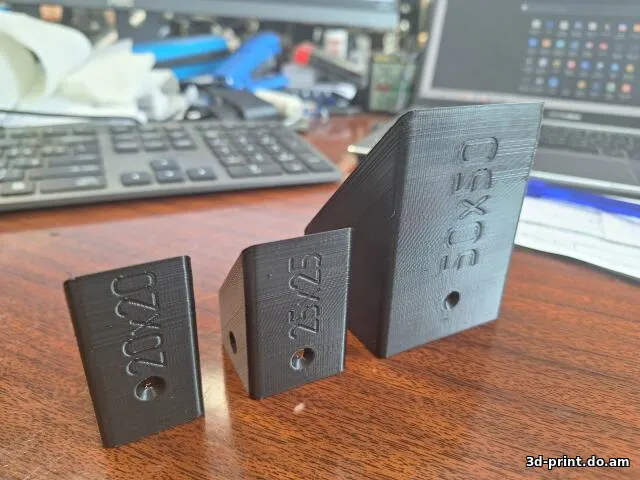 3D-модель "Оснастки для разметки квадратных труб под 45 градусов 20х20, 25х25, 50х50" — STL модель для 3D-печати
