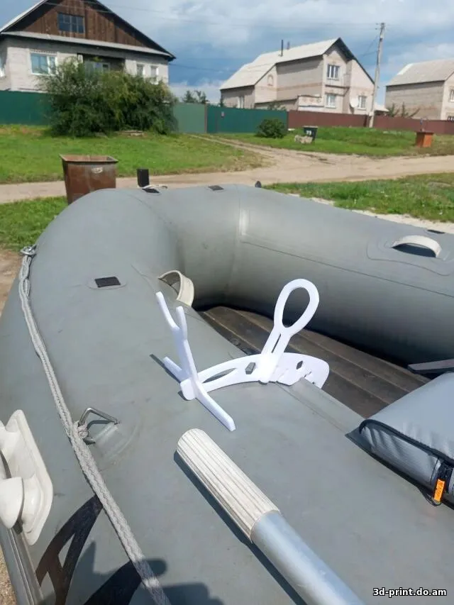3D-модель "Держатель удочки в лодку пвх крепление в ликтрос"
