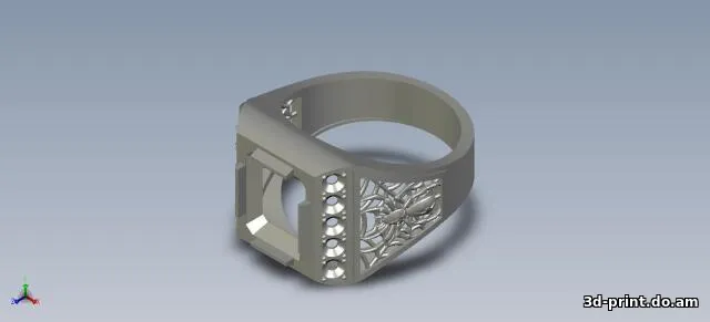 3D-модель "Кольцо Паук"