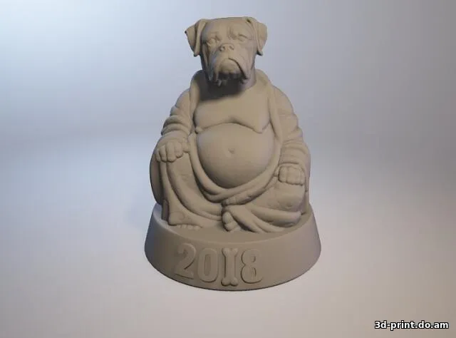 3D-модель "Boxer Buddha"