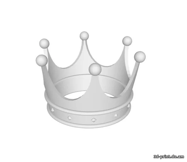 3D-модель "Корона" — STL модель для 3D-печати