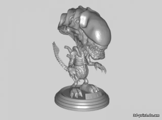 3D-модель "Чужой фигурка"