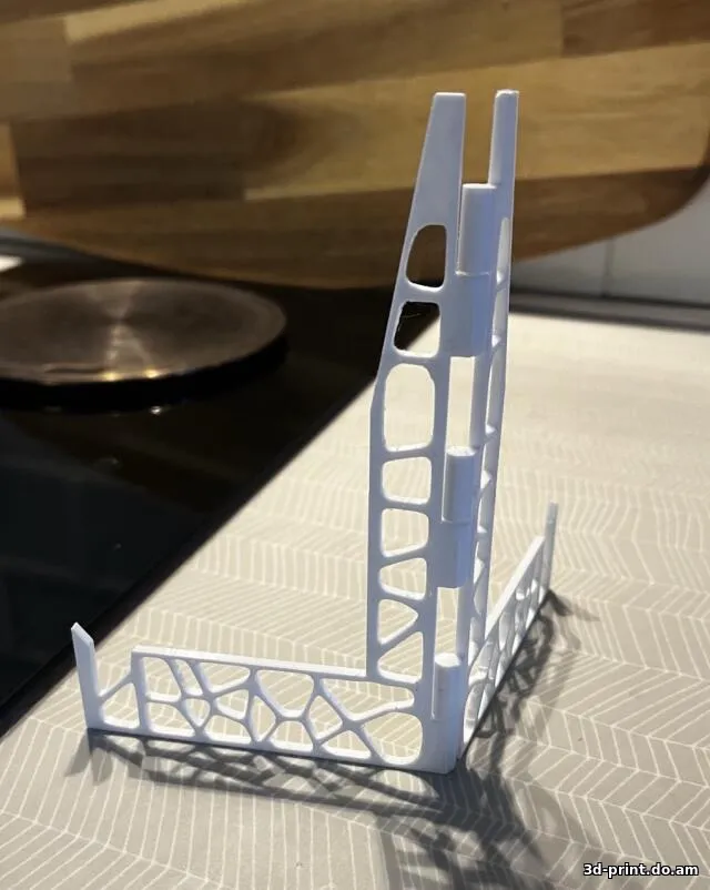 3D-модель "Стойка для тарелки / картины" — STL модель для 3D-печати