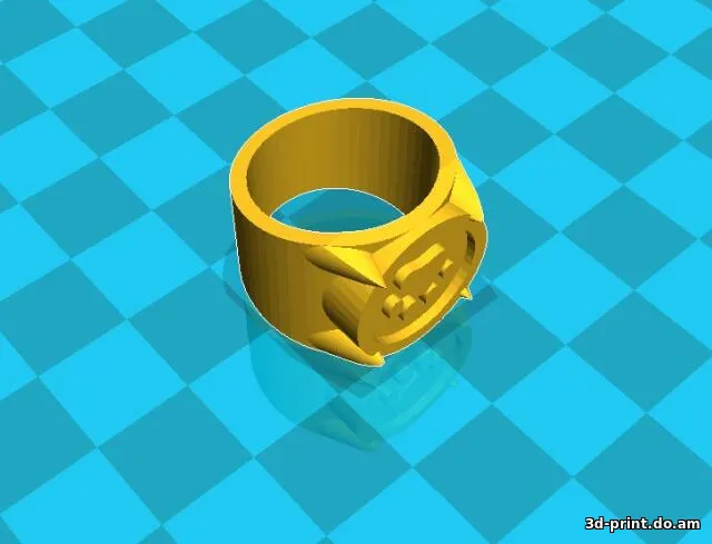 3D-модель "Кольцо Супер Кота"