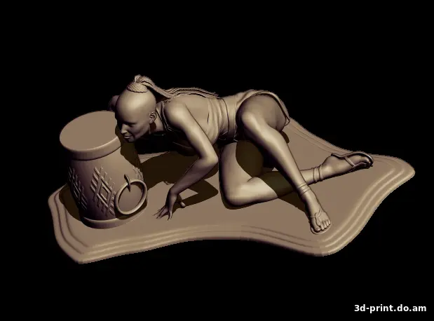 3D-модель "Savage dance"