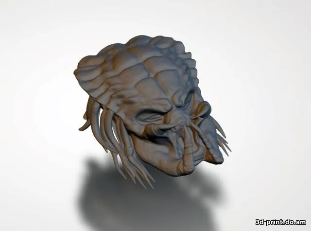 3D-модель "Голова хищника"