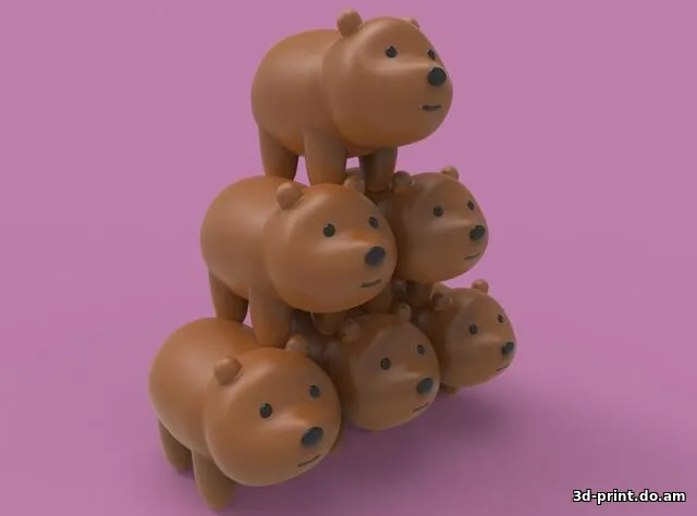 3D-модель "Мишка"