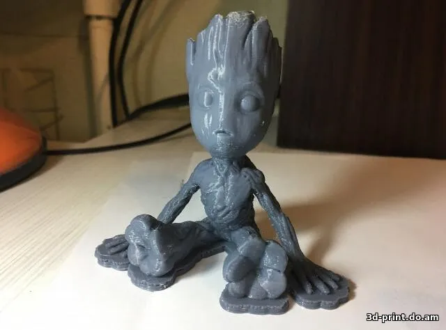 3D-модель "Малыш Грут из "Стражей Галактики - 2" "