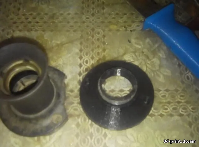 3D-модель "Фланец под патрон лампы"