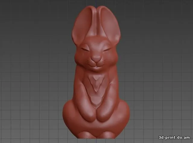 3D-модель "Необычный заяц"