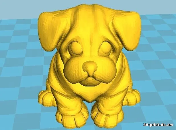3D-модель "Пёс"