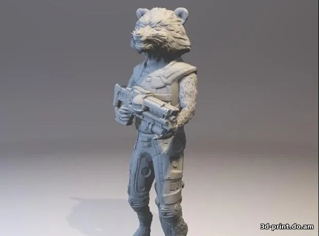 3D-модель "Rocket Raccoon - Guardians of the Galaxy"