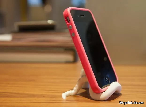 3D-модель "Подставка для телефона - Щупальце"