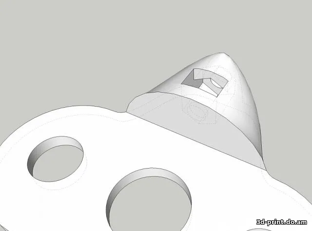 3D-модель "Ограничитель открытия окна"
