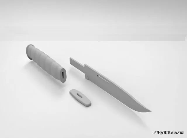 3D-модель "Нож (сборная модель)"