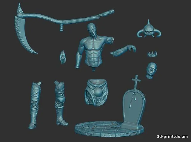 3D-модель "Black hunter"