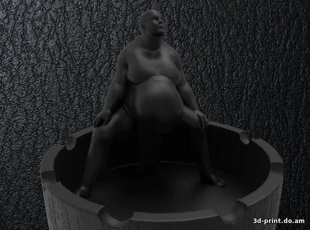 3D-модель "Пепельница Relax" 3D-модель "Пепельница Relax"