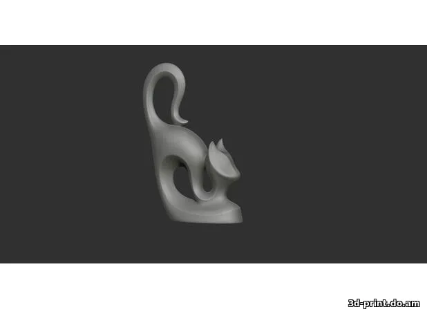 3D-модель "African cat Sculpture" 3D-модель "African cat Sculpture"