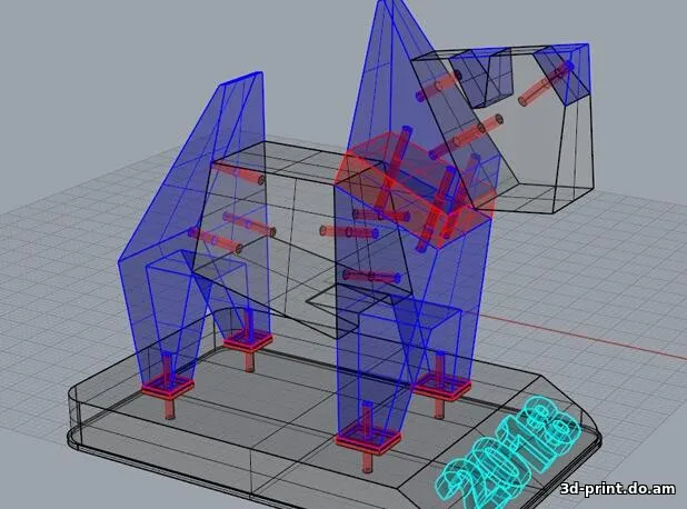 3D-модель "Сувенир Собака" 3D-модель "Сувенир Собака"