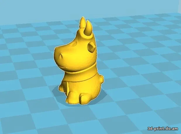 3D-модель "Статуэтка Коровы" 3D-модель "Статуэтка Коровы"