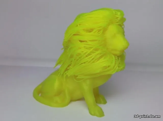 3D-модель "ЛЕВ С ГРИВОЙ"