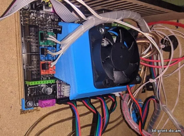 3D-модель "Кожух обдува платы MKS GEN-L"