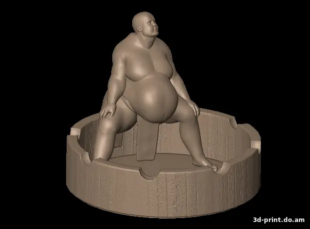 3D-модель "Пепельница Relax"