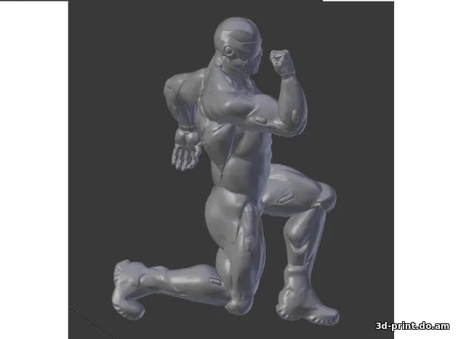 3D-модель "Солдат" из игры Crysis