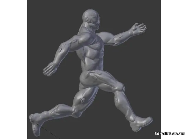 3D-модель "Солдат" из игры Crysis