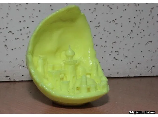 3D-модель "Лунный город" 3D-модель "Лунный город"