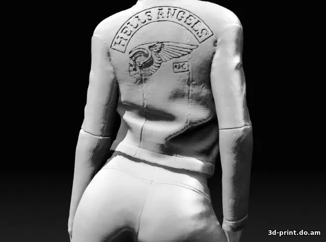 3D-модель "Hells Angels - Girl"