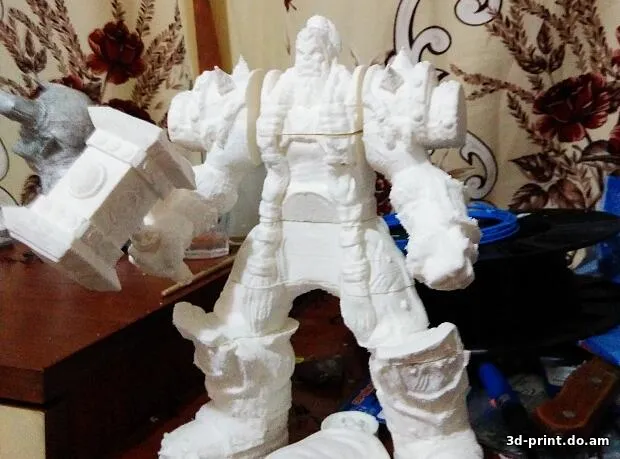 3D-модель "Тралл" из World of WarCraft