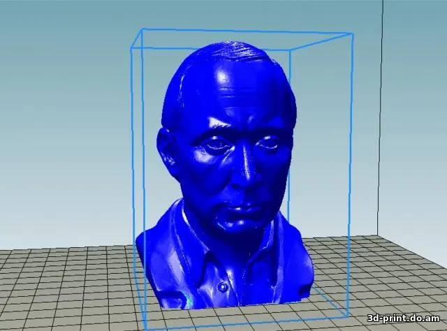 3D-модель "Бюст Путина В.В."