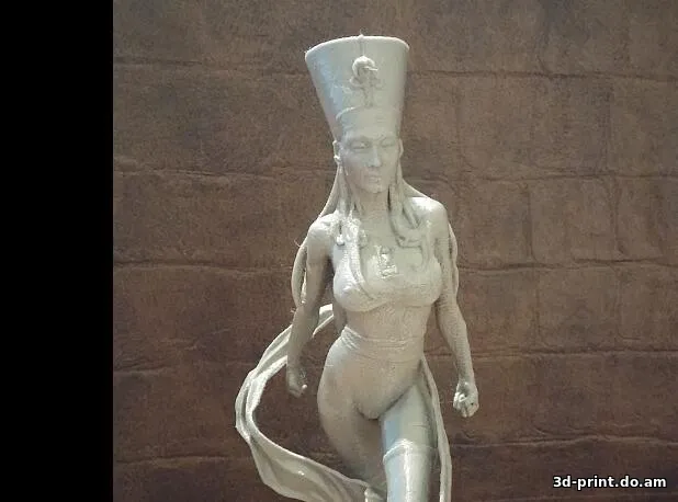 3D-модель "Нефертити воин / Nefertiti"