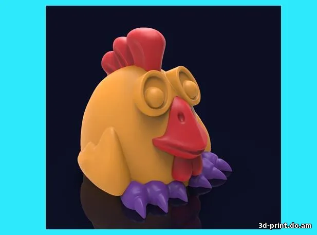 3D-модель "Реплика-КуКаРеКу Разобоной"