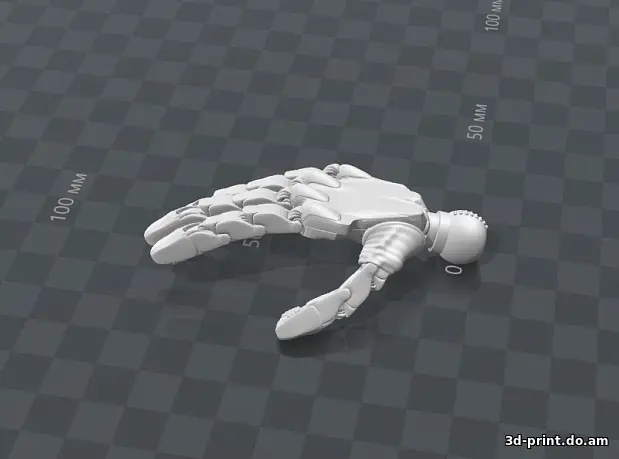3D-модель "Рука подвижная"